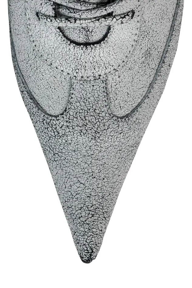 Jeffrey Campbell BRINGITON White Crackle Women Ankle To Mid