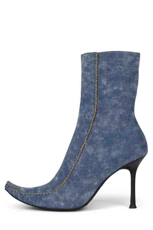 Jeffrey Campbell CREEPIN Tan Suede Women Ankle To Mid