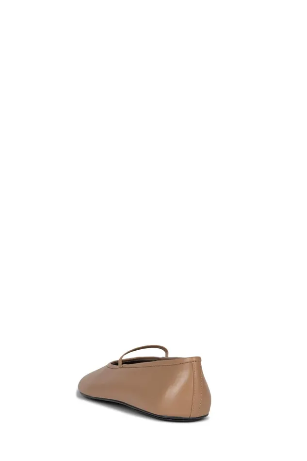 Jeffrey Campbell DANCERINA Dark Beige Women Ballet Flats