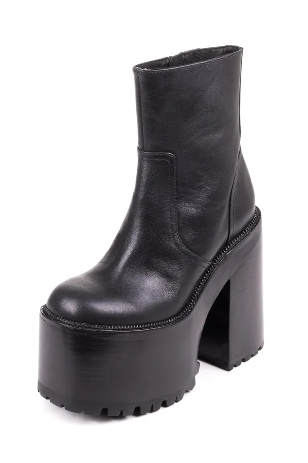 Jeffrey Campbell DEADZ Black Women Boot