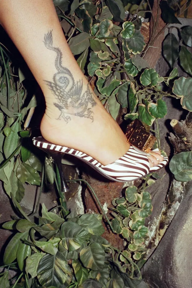 Jeffrey Campbell DICE Black White Zebra Silver Women Heel