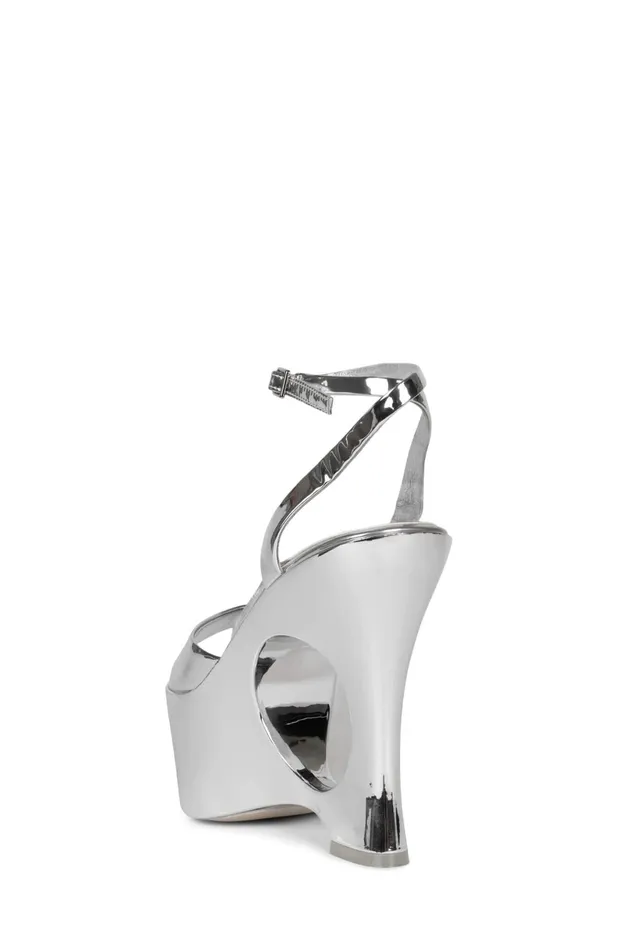 Jeffrey Campbell DREAMON Gold Patent Women Sandal