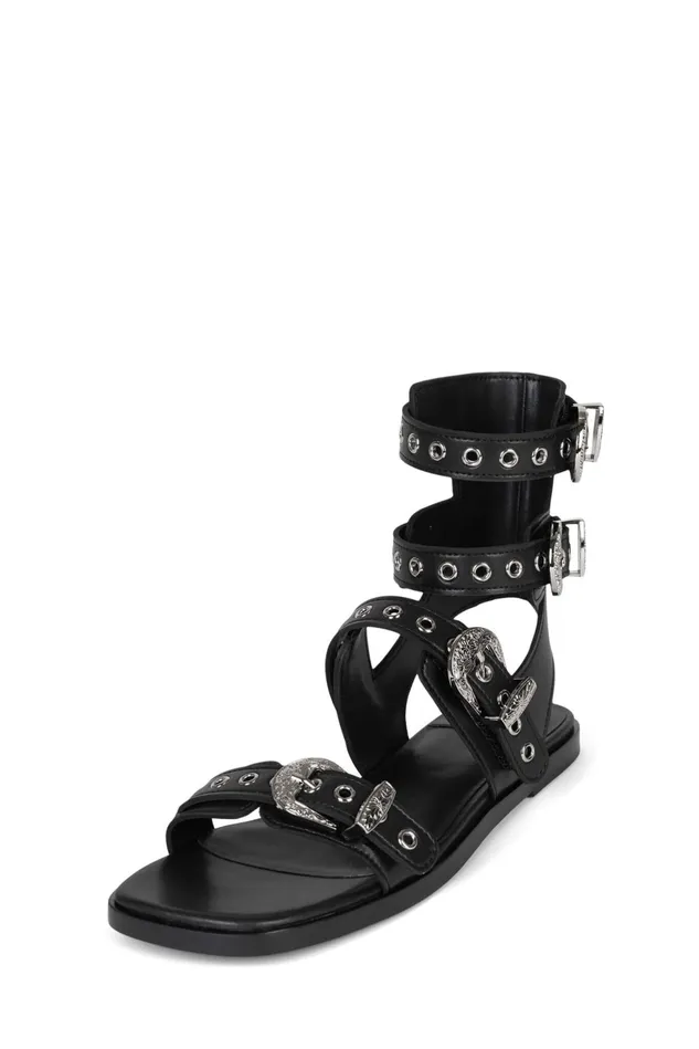Jeffrey Campbell ECLECTA White Silver Women Flat