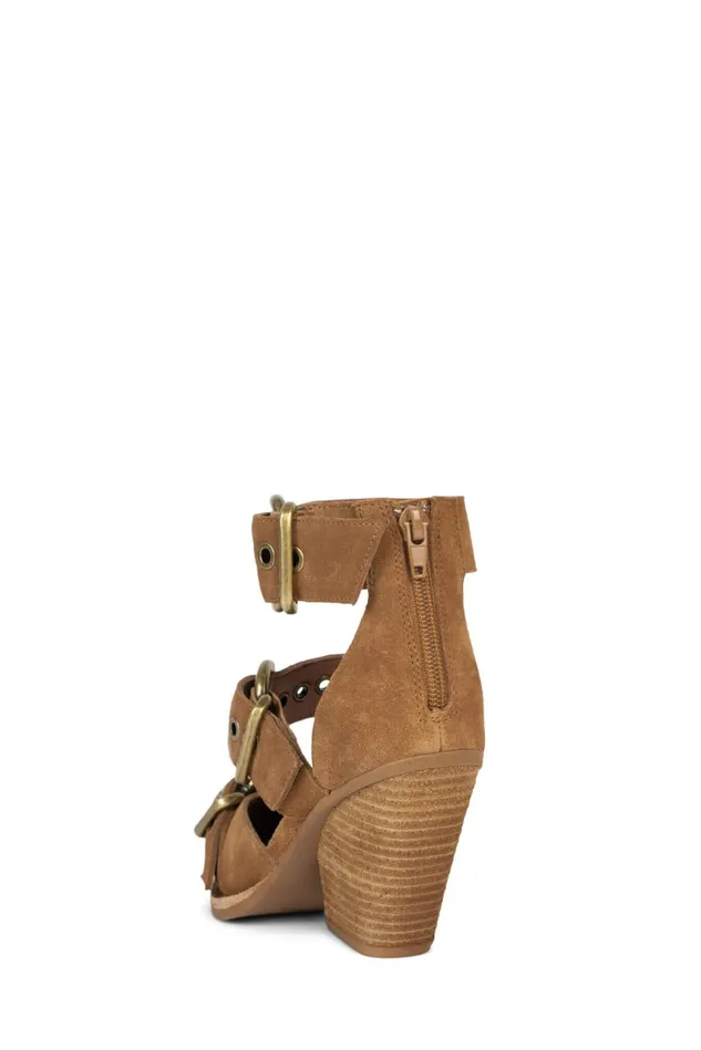 Jeffrey Campbell EMILIA Tan Suede Women Pump