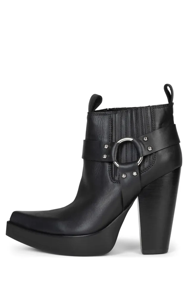 Jeffrey Campbell ENGINES Black Women Ankle To Mid
