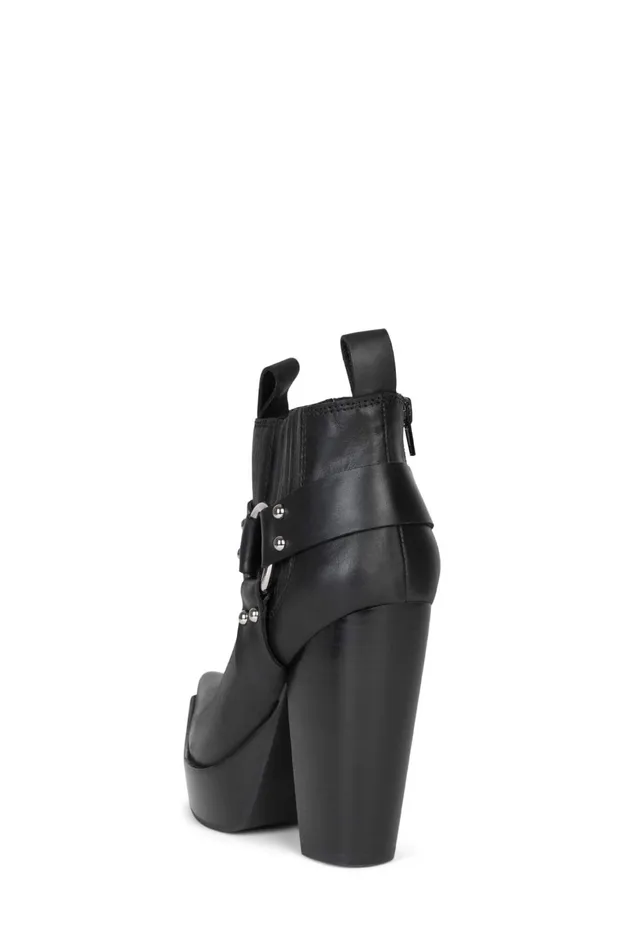 Jeffrey Campbell ENGINES Black Women Ankle To Mid