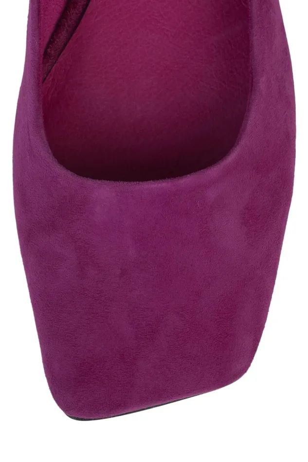 Jeffrey Campbell ENVIOUS Fuchsia Suede Women Pump