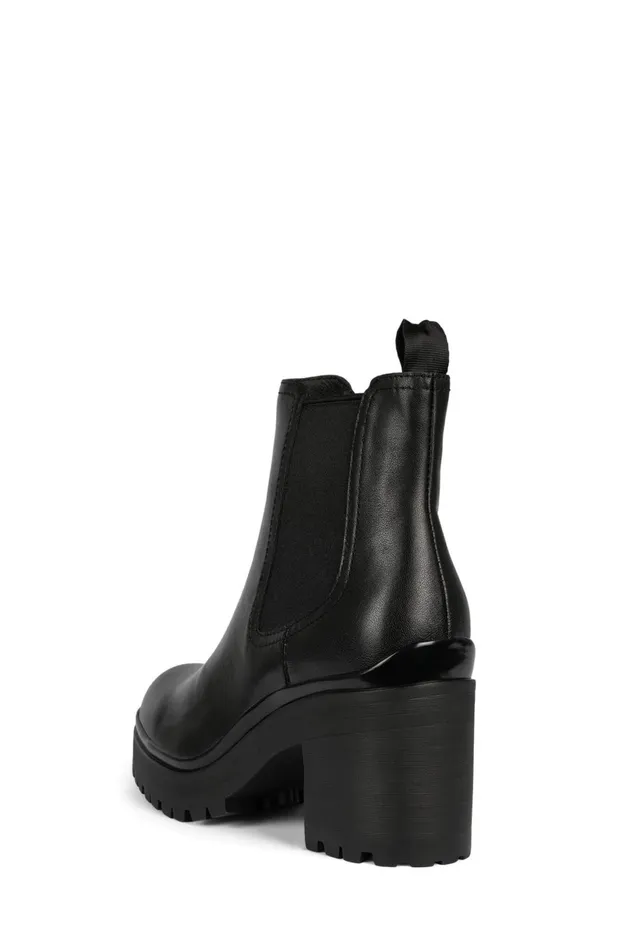 Jeffrey Campbell ESCOB Black Women Ankle To Mid