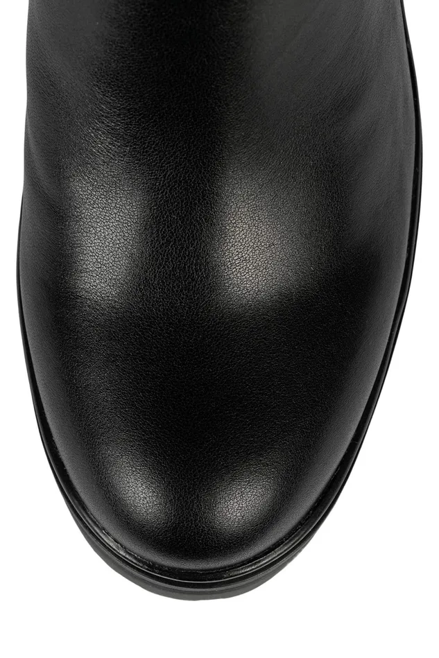 Jeffrey Campbell ESCOB Black Women Ankle To Mid