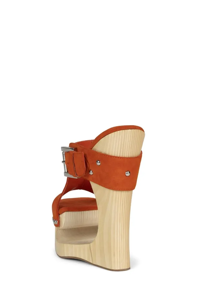 Jeffrey Campbell ETHEREAL Mustard Suede Women Sandal