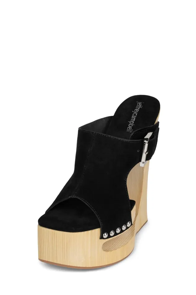 Jeffrey Campbell ETHEREAL Mustard Suede Women Sandal