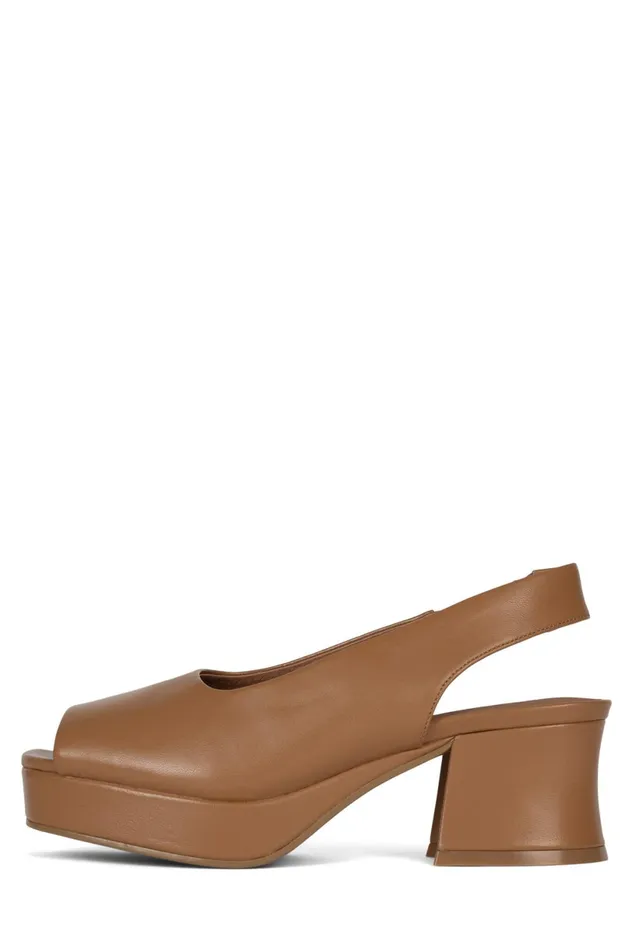 Jeffrey Campbell EXTENDO Tan Women Sandal