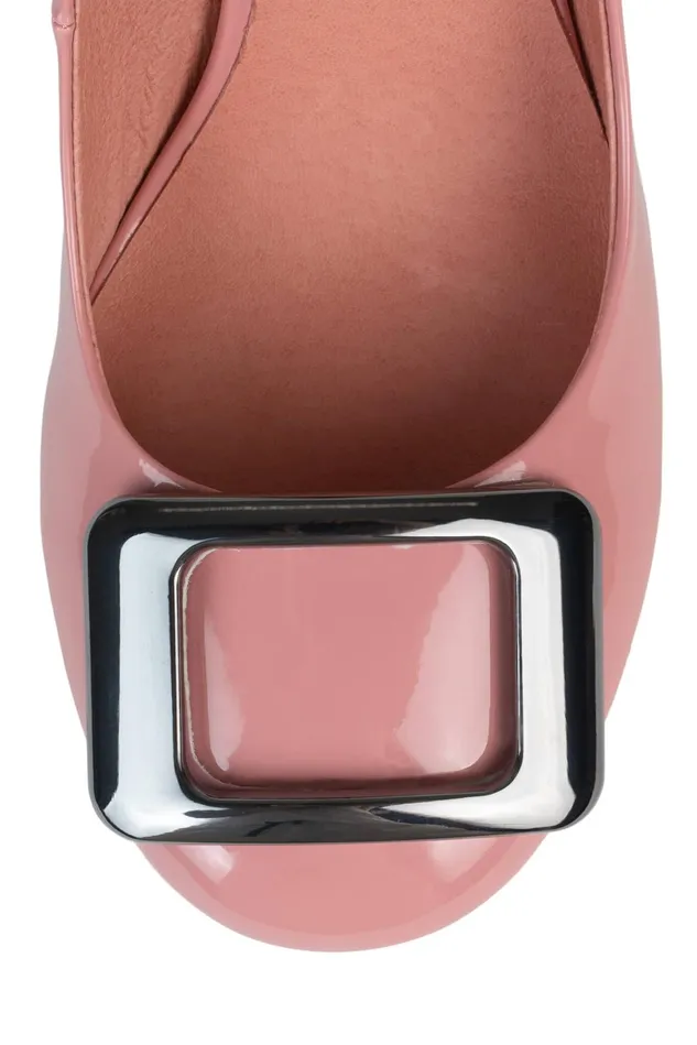 Jeffrey Campbell FALSETTO Pink Patent Silver Women Pump