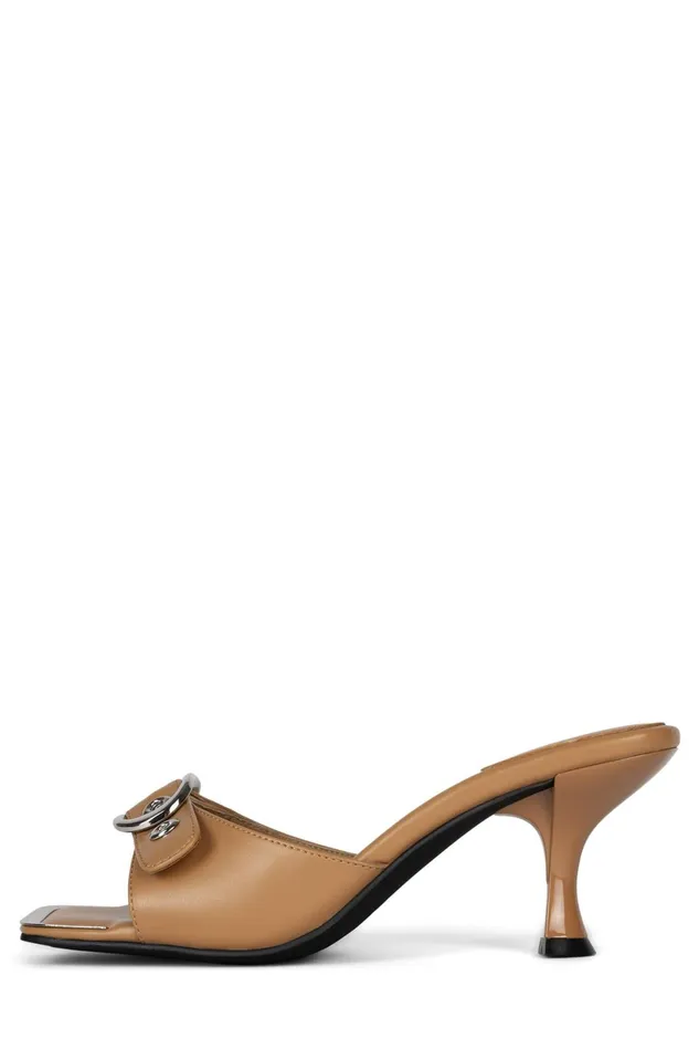 Jeffrey Campbell FASTENUP Red Silver Women Heel