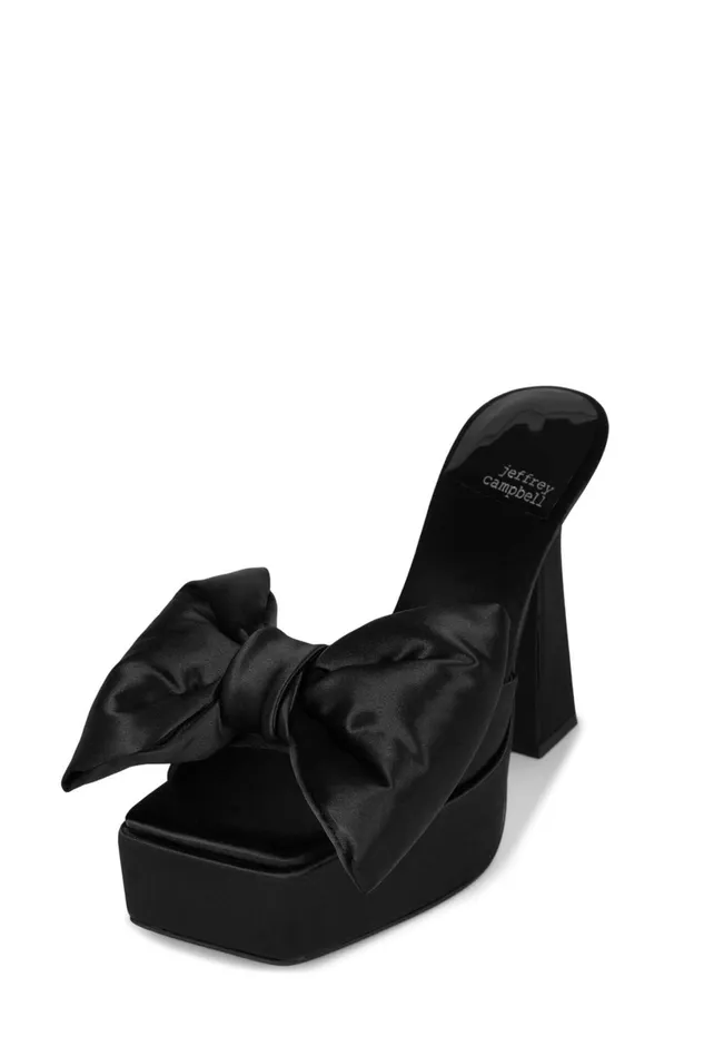 Jeffrey Campbell GAZENIA Fuchsia Satin Women Sandal