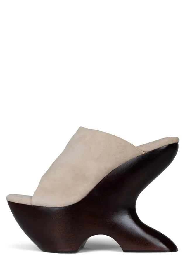 Jeffrey Campbell GIAH2 Teal Suede Brown Women Heel