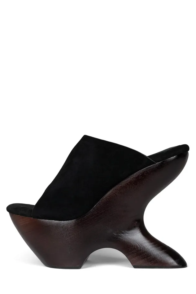 Jeffrey Campbell GIAH2 Teal Suede Brown Women Heel