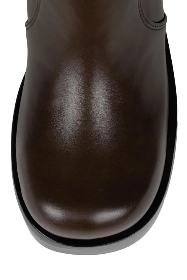 Jeffrey Campbell GRIMES Dark Brown Women Boot