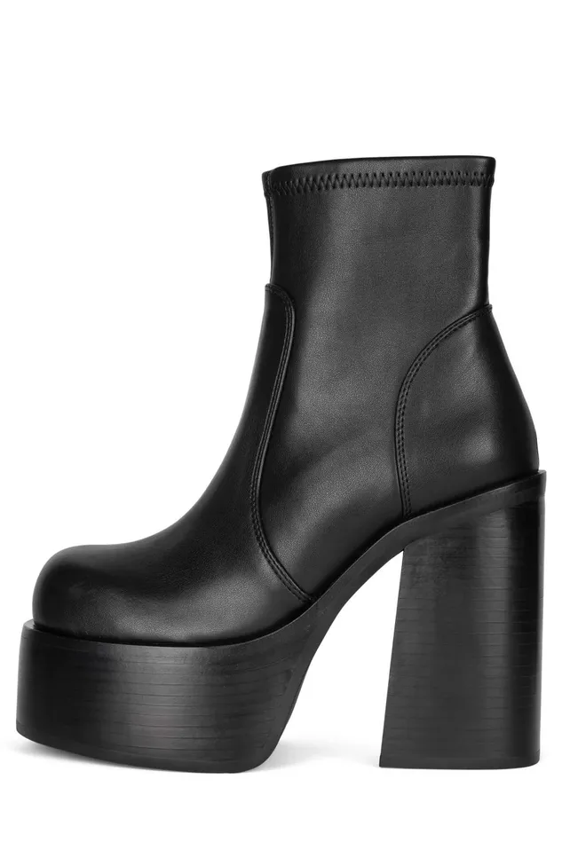 Jeffrey Campbell GRIMES Dark Brown Women Boot