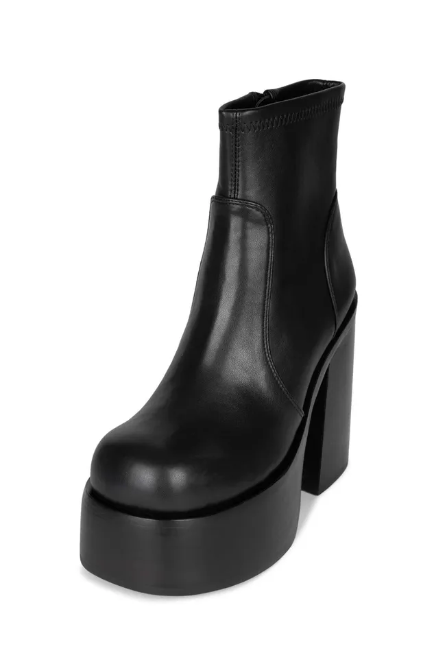 Jeffrey Campbell GRIMES Dark Brown Women Boot