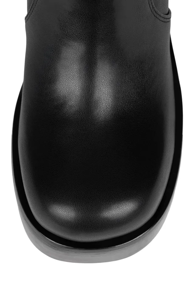 Jeffrey Campbell GRIMES Dark Brown Women Boot