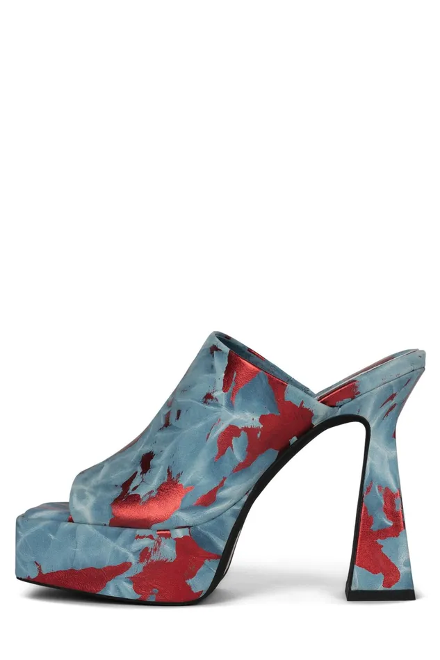 Jeffrey Campbell HYPEDUP Pink White Women Sandal