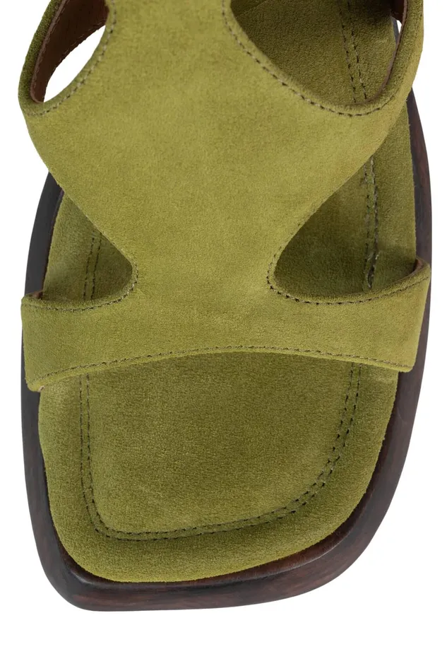 Jeffrey Campbell IDOLIZE Black Brown Women Sandal