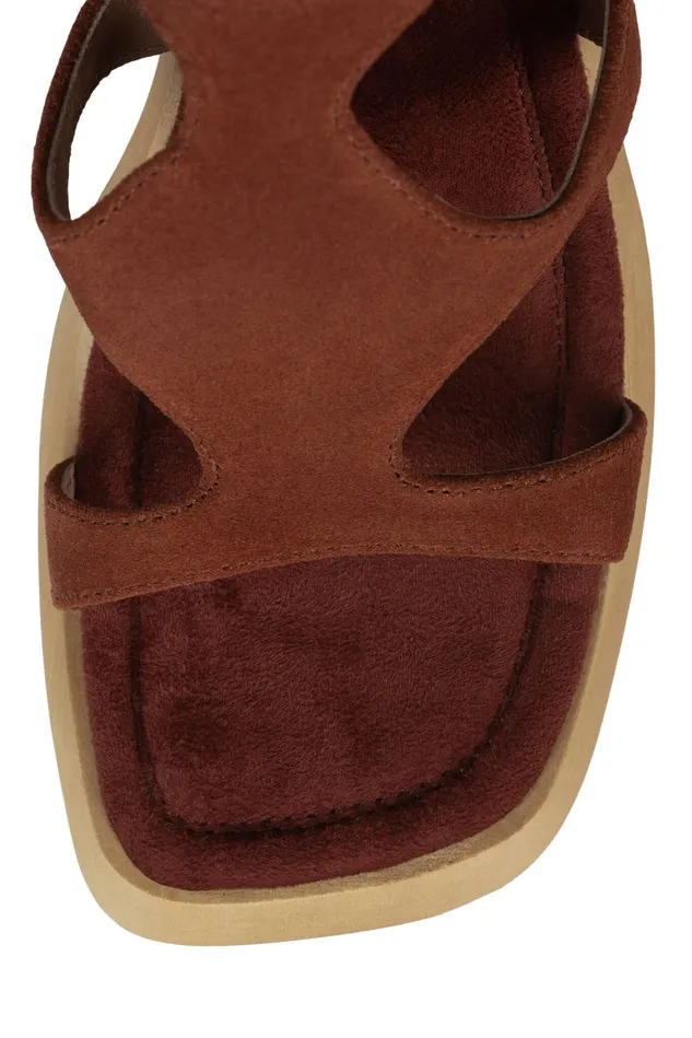 Jeffrey Campbell IDOLIZE Black Brown Women Sandal