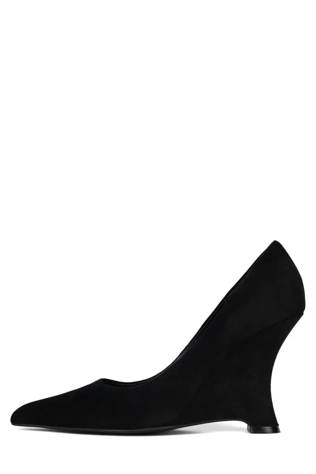 Jeffrey Campbell INTRIGUED Fuchsia Suede Women Pump
