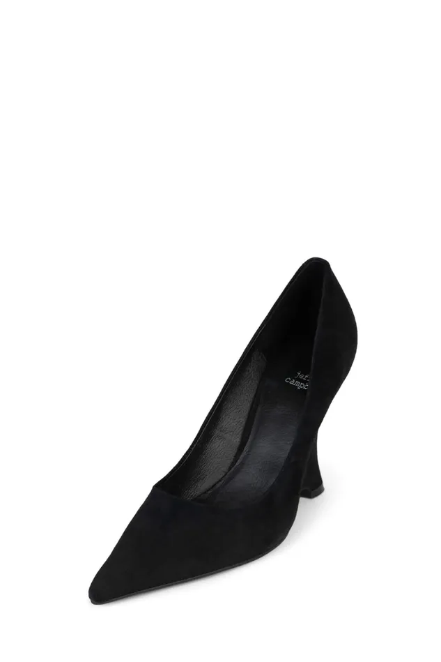 Jeffrey Campbell INTRIGUED Fuchsia Suede Women Pump