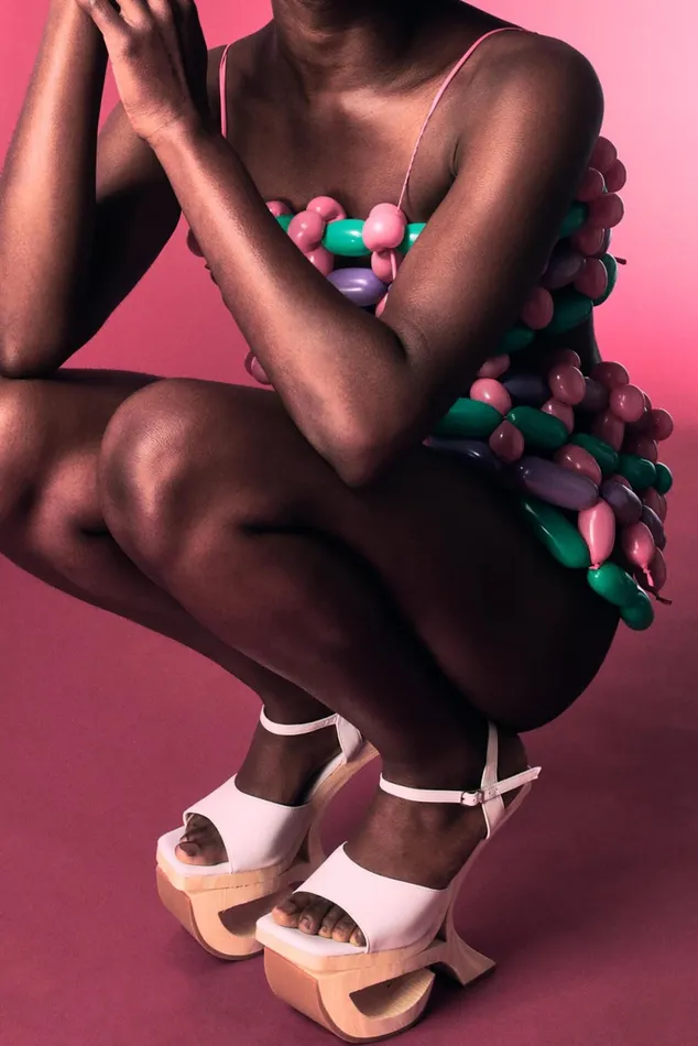 Jeffrey Campbell INTUITIVE Fuchsia Patent Women Sandal
