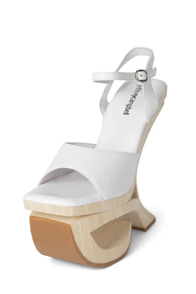 Jeffrey Campbell INTUITIVE Fuchsia Patent Women Sandal