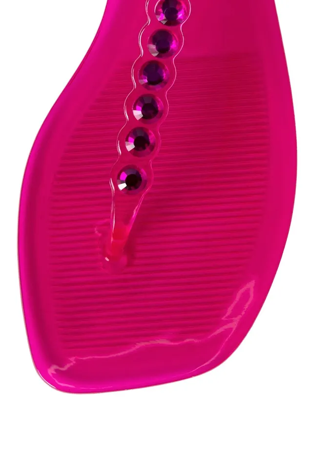 Jeffrey Campbell JEMMIN Fuchsia Shiny Women Sandals Under 100