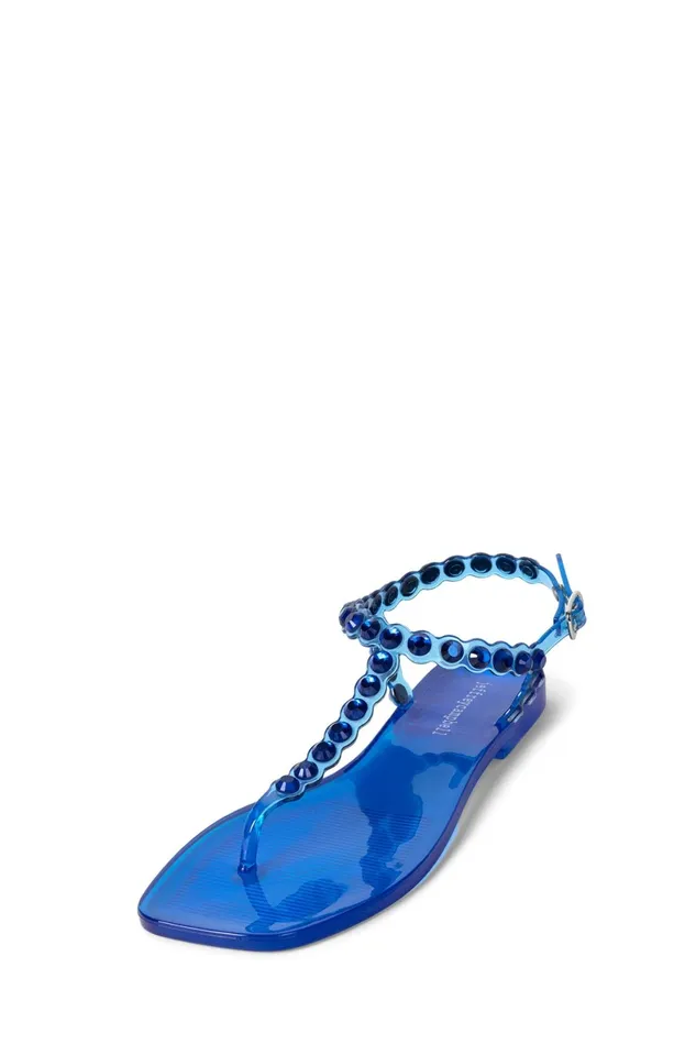 Jeffrey Campbell JEMMIN Fuchsia Shiny Women Sandals Under 100