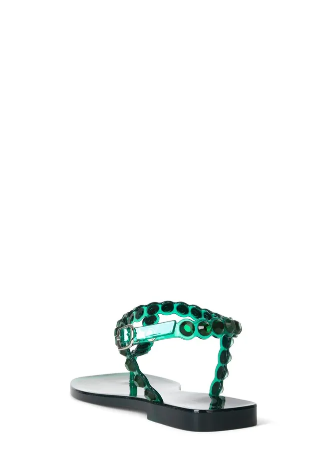 Jeffrey Campbell JEMMIN Fuchsia Shiny Women Sandals Under 100