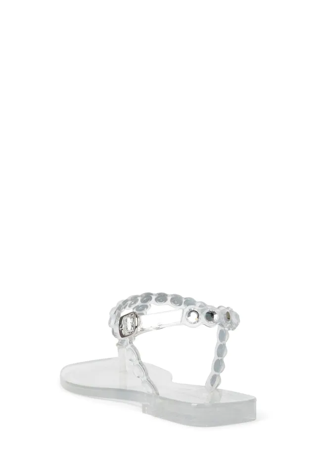 Jeffrey Campbell JEMMIN Fuchsia Shiny Women Sandals Under 100