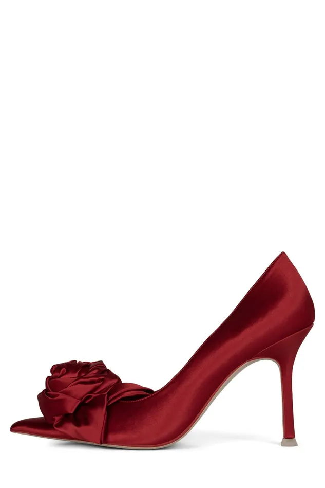 Jeffrey Campbell LAFLEUR Red Blue Combo Women Pump