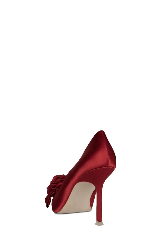 Jeffrey Campbell LAFLEUR Red Blue Combo Women Pump