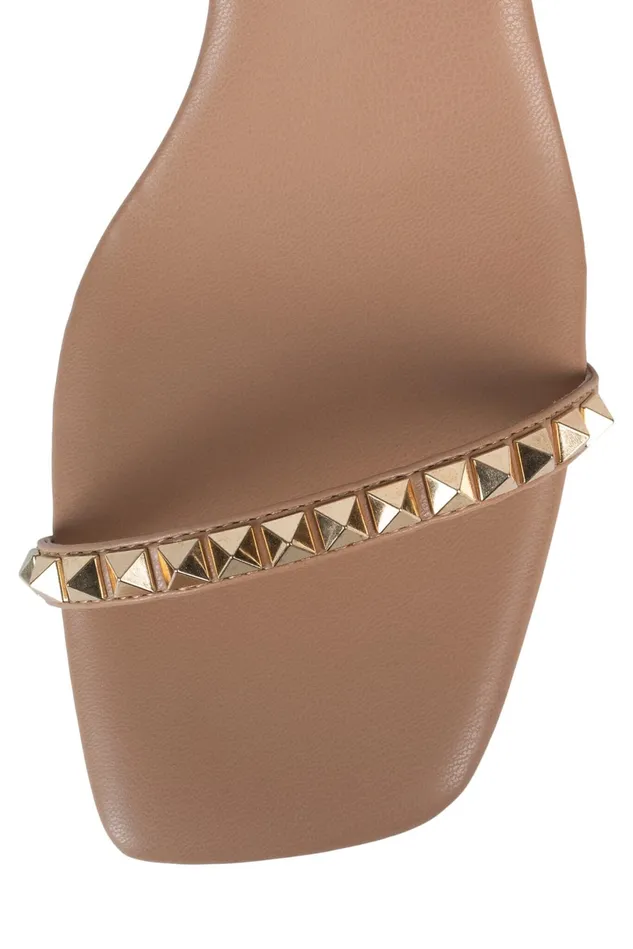 Jeffrey Campbell LUXORLB Beige Gold Women Heel