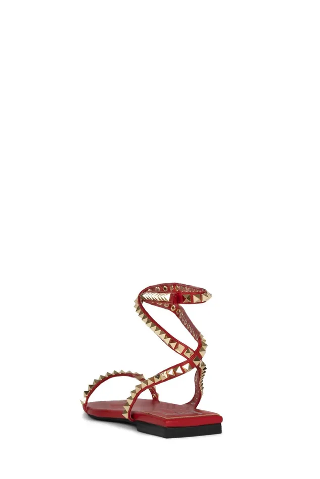 Jeffrey Campbell LUXOR White Silver Women Flat
