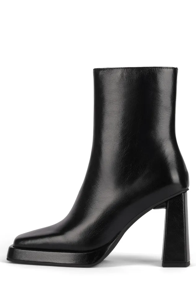 Jeffrey Campbell MAXIMALLO Black Women Ankle To Mid