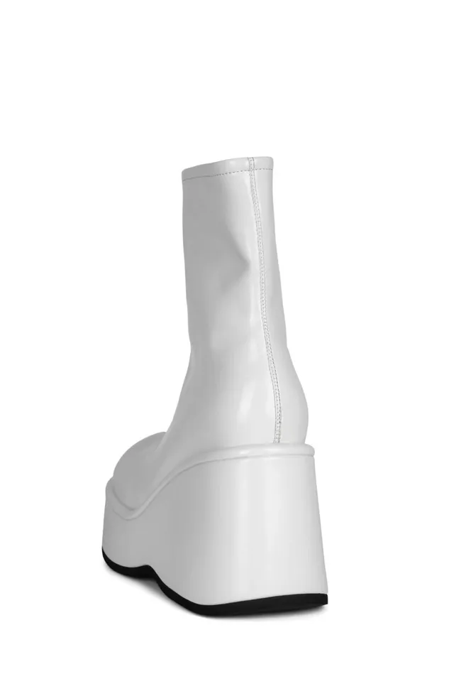 Jeffrey Campbell MILLENNIUM White Box Women Boot