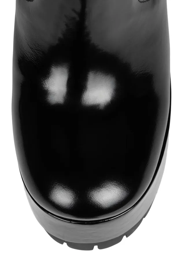Jeffrey Campbell MOB2 Black Box Women Ankle To Mid