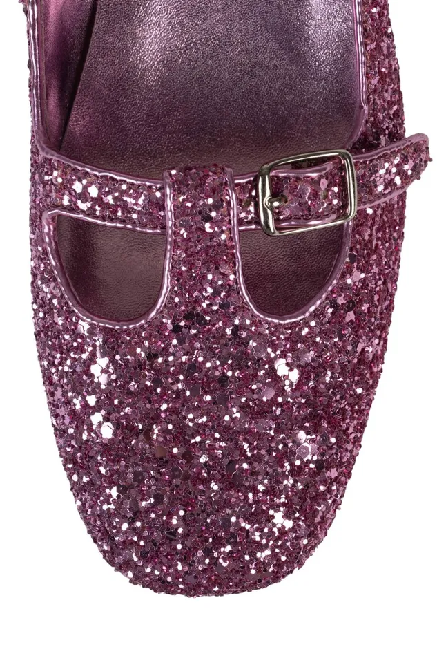 Jeffrey Campbell MUSICAL Fuchsia Glitter Women Pump