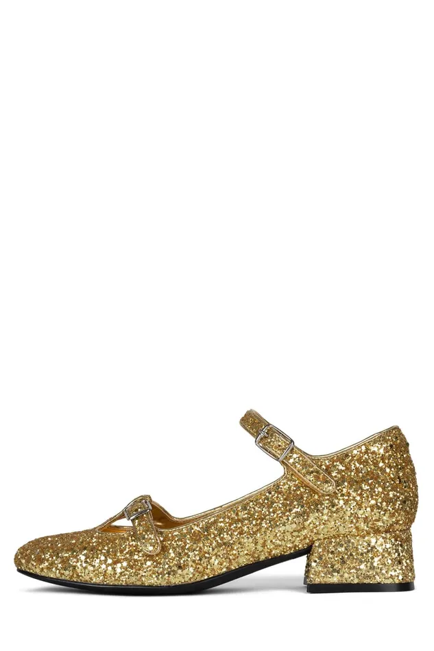 Jeffrey Campbell MUSICAL Fuchsia Glitter Women Pump