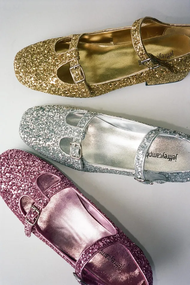 Jeffrey Campbell MUSICAL Fuchsia Glitter Women Pump
