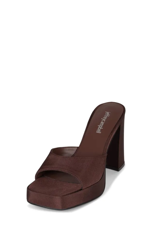 Jeffrey Campbell NINETY Purple Faille Women Heel