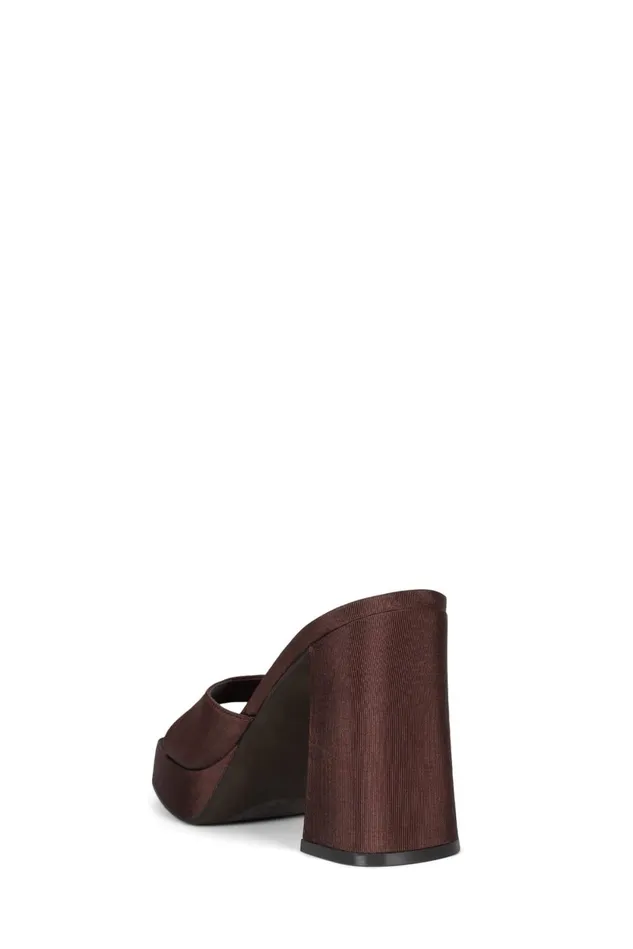 Jeffrey Campbell NINETY Purple Faille Women Heel