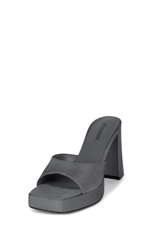 Jeffrey Campbell NINETY Purple Faille Women Heel