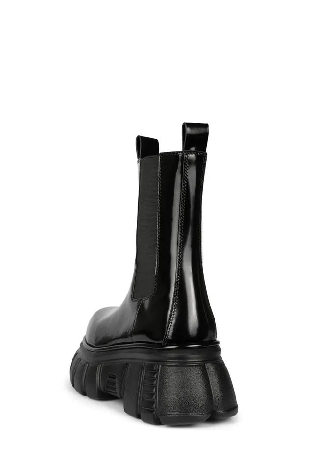 Jeffrey Campbell STOMPED Black Box Women Ankle To Mid